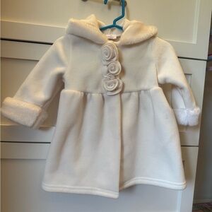 Starting Out Cream Pea Coat for Kids